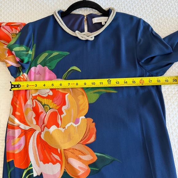 BORGO DE NOR Capucine Embellished Floral-Print Crepe de Chine Maxi Dress - Picture 13 of 16